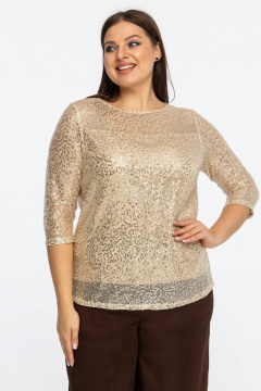 Блуза Avila 1007 золотой - фото 3