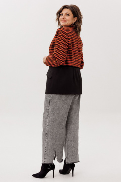 Жакет Anelli 1756 тыквенное_ретро - фото 4