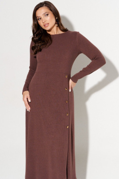 Платье AltaModa 1043-2 коричневый - фото 3
