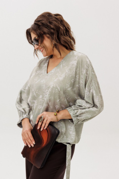 Блуза Anelli 1662 нефритовый_свет - фото 4