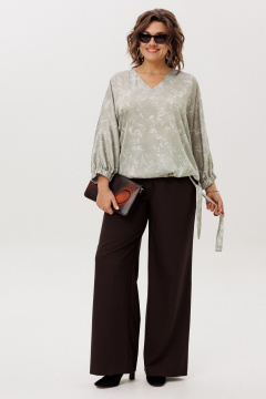 Блуза Anelli 1662 нефритовый_свет - фото 3