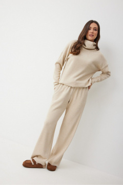 Брюки T.N.D М378/1 бежевый - фото 3