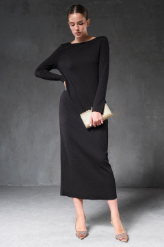 Платье Erika Laurent 7393 черный - фото 3