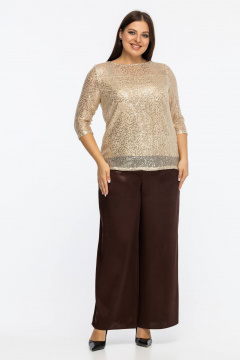 Брюки Avila 0674 коричневый - фото 1