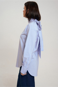 Блуза JRSy 2643 сине-
белая_полоса - фото 3