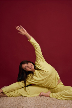 Джемпер JRSy 2645 лимонный - фото 4