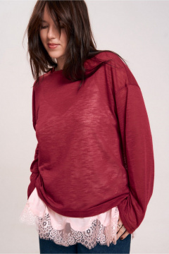 Джемпер JRSy 2646 вишня - фото 2