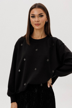 Джемпер, юбка Fantazia Mod 5324 черный - фото 2