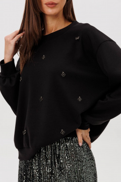 Джемпер, юбка Fantazia Mod 5324/1 черный - фото 3