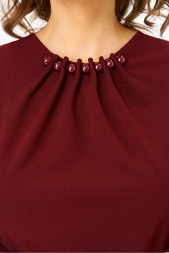 Платье DaLi 7067 бордо - фото 3