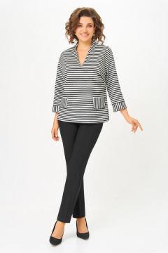 Блуза DaLi 5808 полоска - фото 1