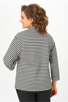 Блуза DaLi 5808 полоска - фото 4