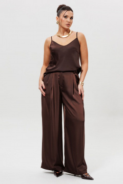 Блуза Mislana 1164бл_шоколад - фото 3