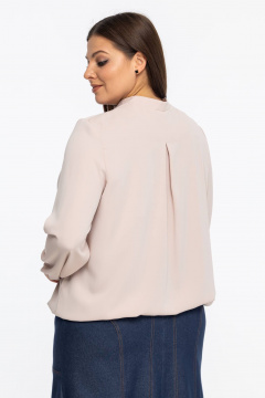 Блуза Avila 1001 пудровый - фото 4