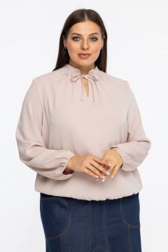 Блуза Avila 1001 пудровый - фото 2