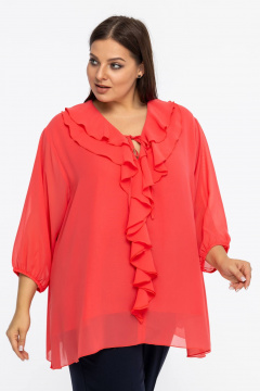 Блуза Avila 1006 коралловый - фото 4