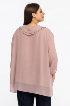 Блуза Avila 1006 пудровый - фото 5