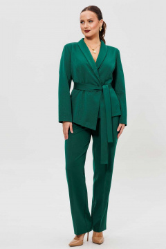 Брюки, жакет Mislana 1269 зеленый - фото 3