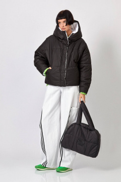 Куртка Rivoli 1062 белый,черный - фото 2