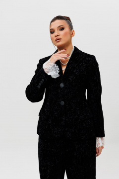 Брюки, жакет, манжеты Mislana 1285м черный - фото 3