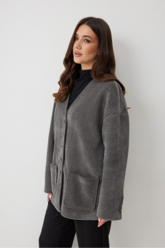 Жакет T.N.D М667 графит - фото 5