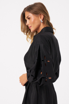 Платье Панда 113180 черный - фото 3