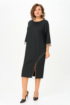 Платье Anastasia 1308 черный - фото 5