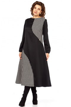 Платье Celentano lite 5067 гусиная_лапка - фото 1