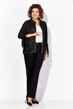 Брюки, жакет Liliana 1493БрПн черный - фото 2