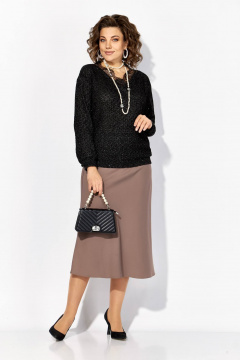 Джемпер Liliana 1494 черный - фото 2