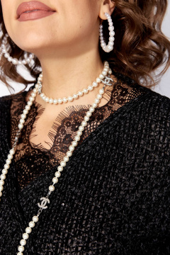 Джемпер, юбка Liliana 1494К черный - фото 2