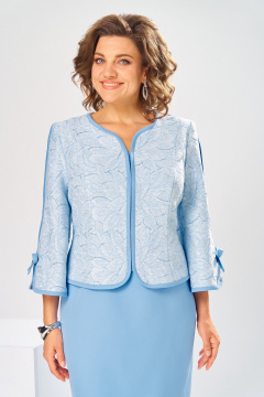 Платье Romanovich Style 1-2748 голубой - фото 2