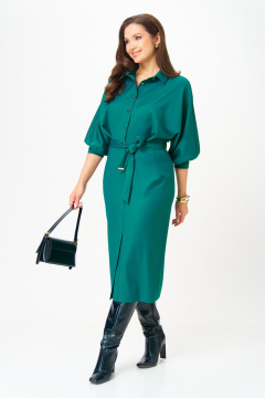 Платье Michel chic 2189 изумруд - фото 4