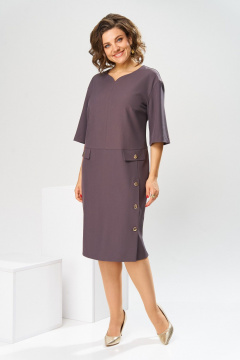 Платье Romanovich Style 1-2829 графит - фото 2