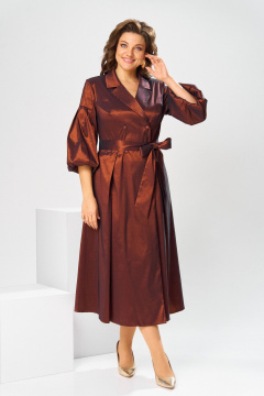 Платье Romanovich Style 1-2837 медный - фото 2