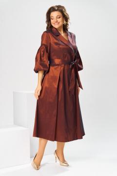 Платье Romanovich Style 1-2837 медный - фото 3