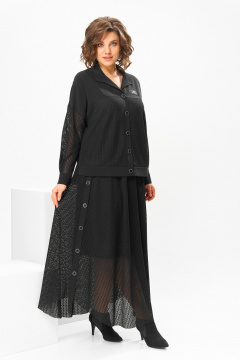 Жакет, юбка Romanovich Style 2-2856 черный - фото 3