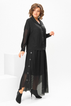 Жакет, юбка Romanovich Style 2-2856 черный - фото 2
