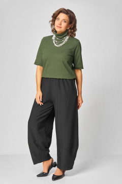 Джемпер Bliss 09062 хаки - фото 2