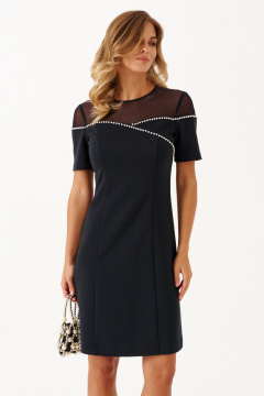 Платье Панда 116680 черный - фото 1