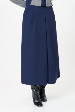 Бомбер, юбка Aira Style 24131-1 синий - фото 5