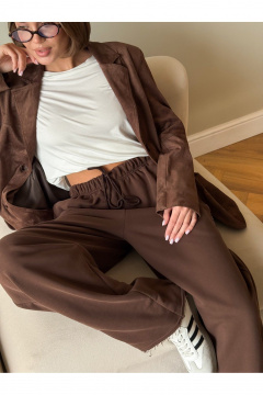 Брюки THE.WOMAN 0380 шоколад - фото 2