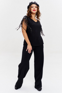 Джемпер AVE RARA 2257 черный - фото 4