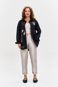 Брюки AVE RARA 4160  золотистый_песок - фото 1