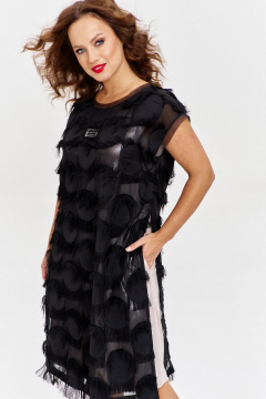 Платье AVE RARA 5038 черный - фото 2