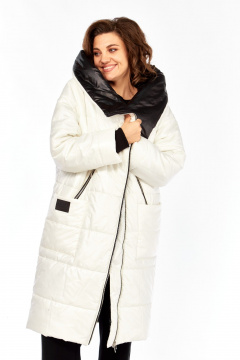 Пальто Диомант 2129 экри - фото 2