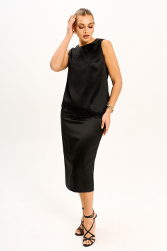 Блуза, юбка FOXY FOX 1849  черный - фото 3