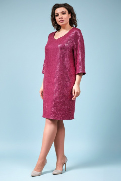 Платье коктейльное с пайетками на подкладке Avanti 1682 - фото 1