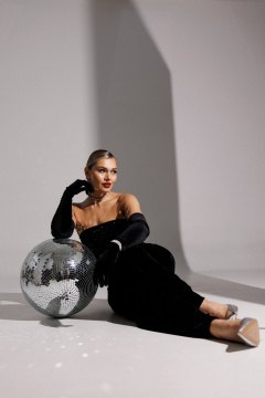 Топ Мода Юрс 25-2949 черный - фото 2