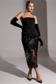 Корсет Мода Юрс 25-2945 черный - фото 2